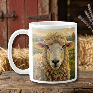 Koffie eerst, dan kunnen we maar wat kletsen   Gra Koffiemok