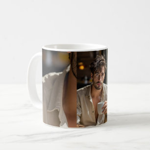 Koffie eerst, dan woorden mok 2026