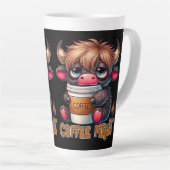 Koffie Eerst  Latte Mok (Rechterhoek)