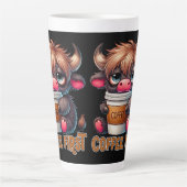 Koffie Eerst  Latte Mok (Voorkant)
