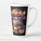 Koffie Eerst  Latte Mok (Rechts)