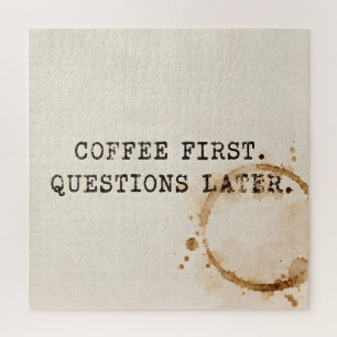 Koffie Eerst Legpuzzel