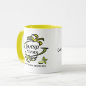 Koffie eerst, Mojitos later keramische Mok (Voorkant links)