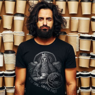 Koffie eerst! t-shirt