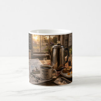Koffie Eerst, Zorgen Later – Boerenland Ochendmaal Koffiemok