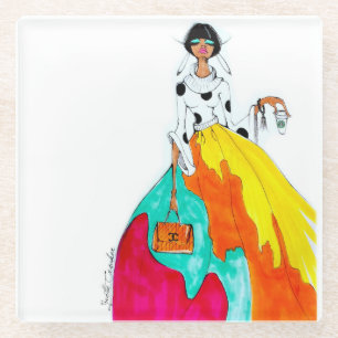 Koffie eerste glas Onderzetter Glazen Onderzetter