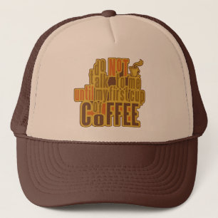 KOFFIE EERSTE pet - kies kleur
