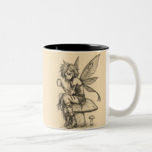 Koffie Elf Tweekleurige Koffiemok