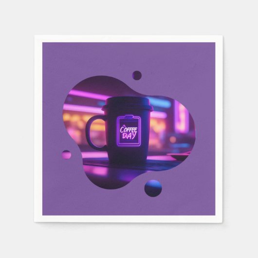 Koffie elke dag servet (Voorkant)