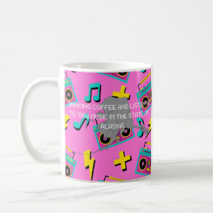 Koffie en '80 muziek in Alaska Koffiemok