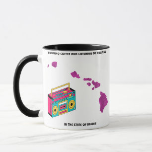 Koffie en '80-muziek in Hawaï Mok