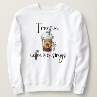 Koffie en afsluitingen, cadeau voor makelaar trui
