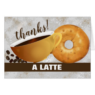 Koffie en Bagel Dank je