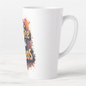 Koffie en Chaos Latte Mok (Rechts)
