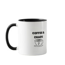 Koffie en chaos Mok
