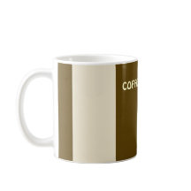 Koffie en cream Block Art