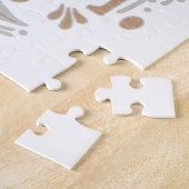 Koffie en Creatieve Typography Legpuzzel (Zijkant)