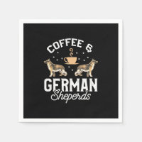 Koffie en Duitse herder