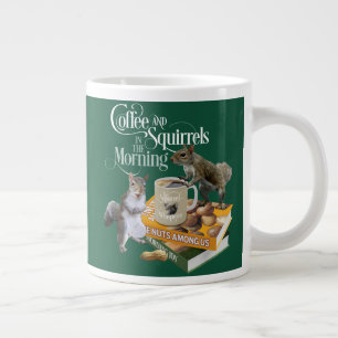 Koffie en eekhoorntjes - Funny Squirrel Lover Gian Extra Grote Beker