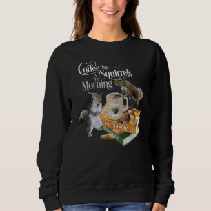 Koffie en eekhoorntjes - Funny Squirrel Lover Swea Trui