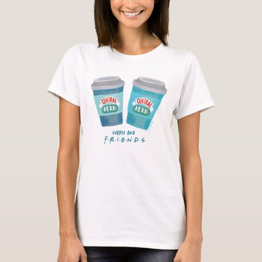 Koffie en FRIENDS™ T-shirt (Voorkant)