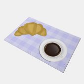 koffie en gebak deurmat (Schuin)