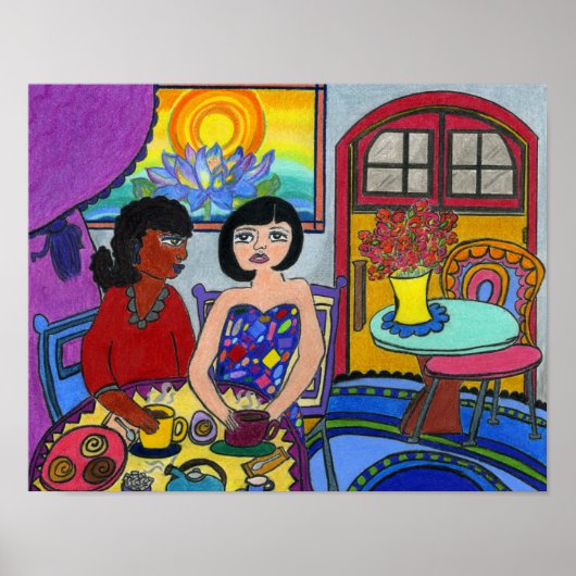 Koffie en gesprek poster (Voorkant)