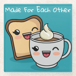 Koffie en gistglas, Onderzetter