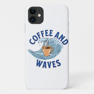 Koffie en Golven iPhone 11 Hoesje