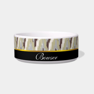 Koffie en het Wijze Patroon van de iKatZigzag Voerbakje