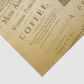 Koffie en hete likeuren tissuepapier (Detail)