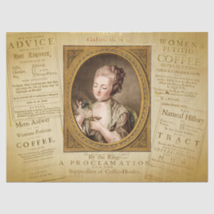 Koffie en hete likeuren tissuepapier