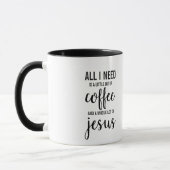 Koffie en Jezus Mok (Links)