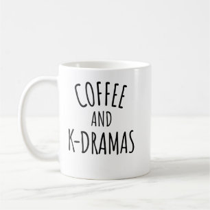 Koffie en K-Drama Lover T-Shirt Koffiemok
