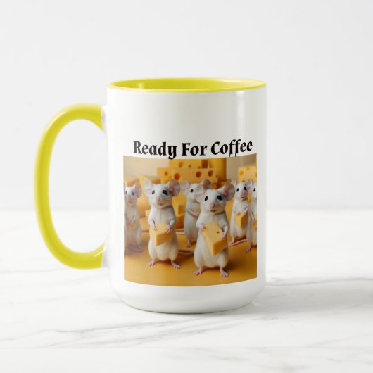 Koffie en kaas: een match made in heaven Mok (Links)