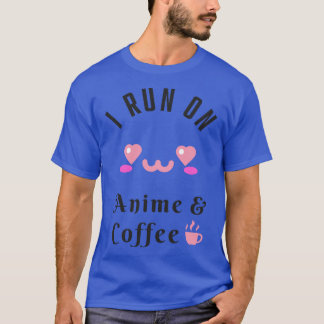 Koffie en Kawaii Cosplay Geek Fan T-shirt