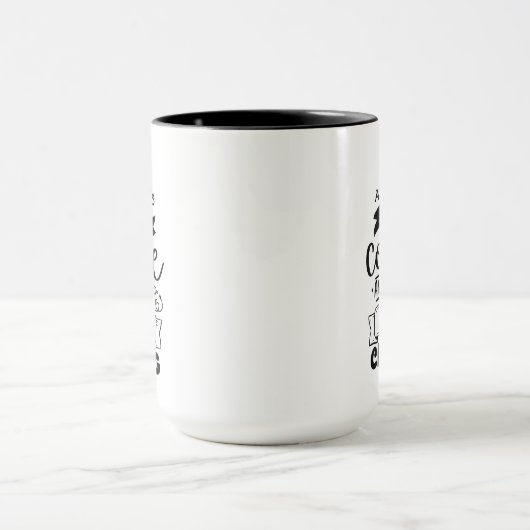 Koffie en knutselen mok (Midden)