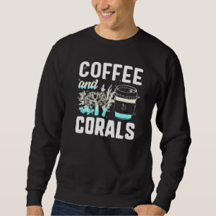 Koffie en koraalzout water Aquarium rif Aquaris Trui