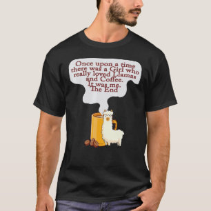 Koffie en Lama Er was eens een G T-shirt