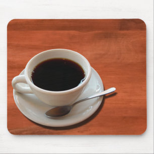 Koffie en lepel muismat