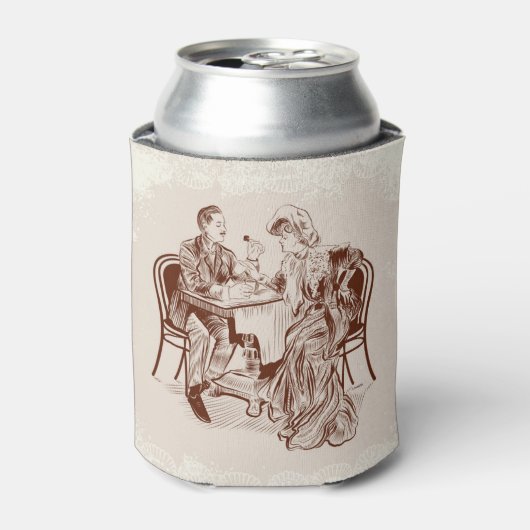 koffie en liefde blikjeskoeler (Blikje Voorkant)