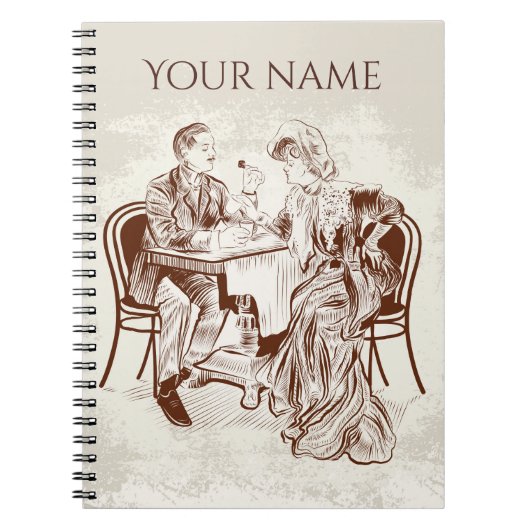 koffie en liefde notitieboek (Voorkant)