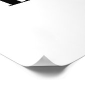 Koffie en Motivatie Typografische Citaat Lashes Poster (Hoek)