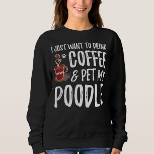 Koffie en puin voor porseleinmam trui
