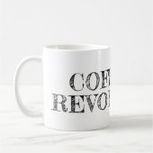 Koffie en revolutie Logo Mok (Links)