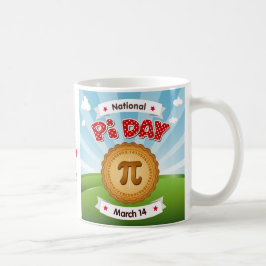 Koffie en TAART op Pi Day Koffiemok
