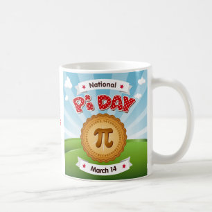 Koffie en TAART op Pi Day Koffiemok