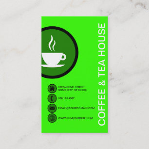 KOFFIE- EN THUISBLOKKELS VISITEKAARTJE