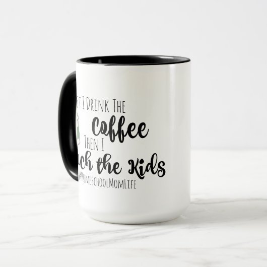 Koffie- en thuiskeuze-Mok Mok (Voorkant links)