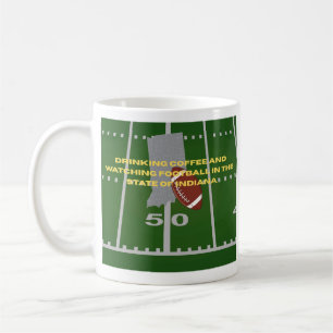 Koffie en voetbal in Indiana Koffiemok